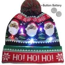 LED Light Christmas  Beanies - www.Shopthatapp.com