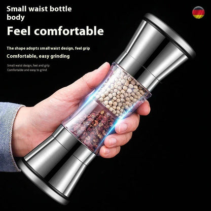 304 Double-headed Stainless Steel Pepper Grinder - www.Shopthatapp.com