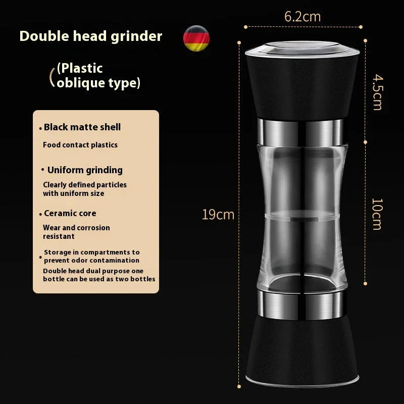 304 Double-headed Stainless Steel Pepper Grinder - www.Shopthatapp.com