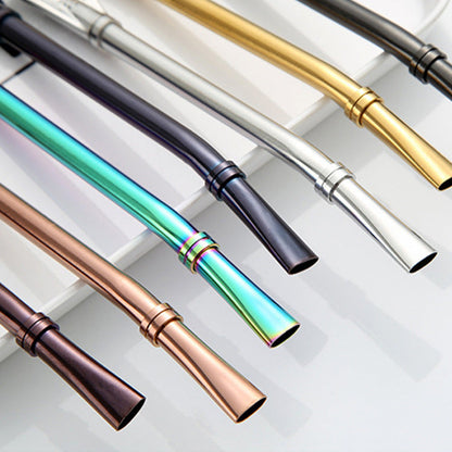 304 Stainless Steel Residue Filter Straws Spoon - www.Shopthatapp.com