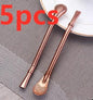 304 Stainless Steel Residue Filter Straws Spoon - www.Shopthatapp.com
