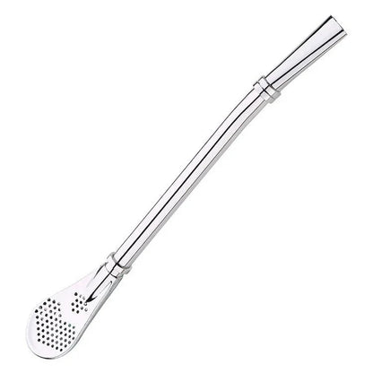 304 Stainless Steel Residue Filter Straws Spoon - www.Shopthatapp.com