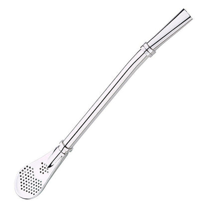 304 Stainless Steel Residue Filter Straws Spoon - www.Shopthatapp.com