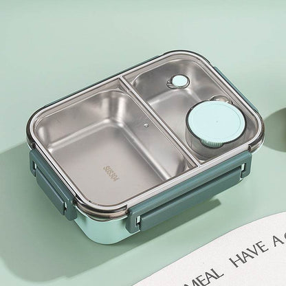 304 Stainless Steel Sealed Insulated Bento Lunch Box for Kids - www.Shopthatapp.com #