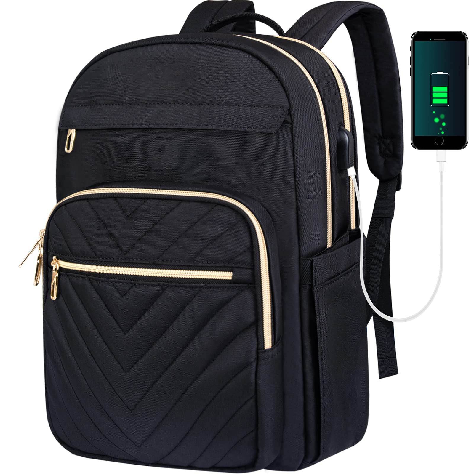 Plain Large Capacity College and High School Backpack - www.Shopthatapp.com