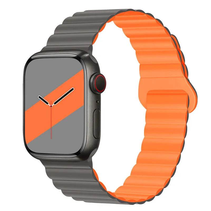 Band Silicone Magnetic Watch Strap - www.Shopthatapp.com