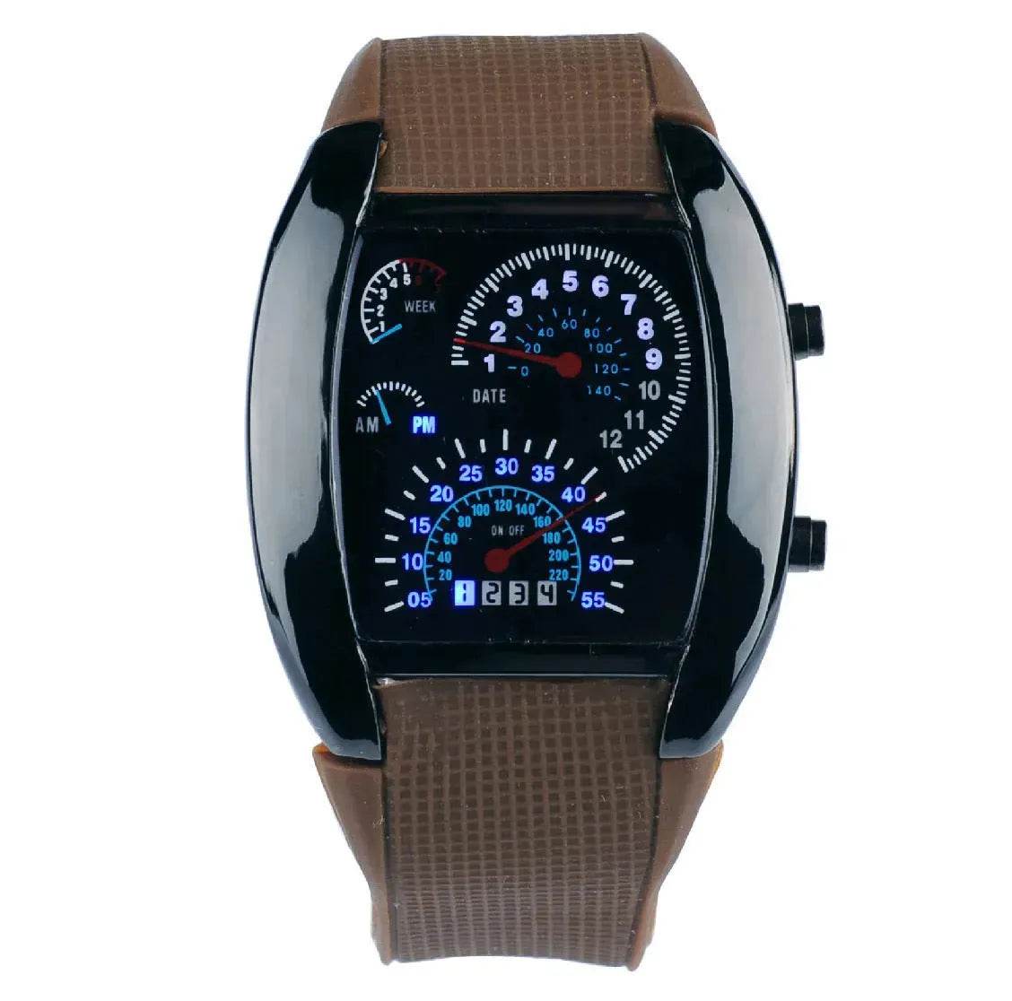 Creative aircraft electronic watch - www.Shopthatapp.com