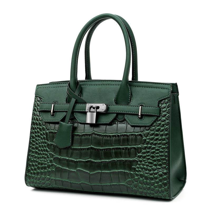 Trendy crocodile pattern Cooperate Work Handbag for Ladies - www.Shopthatapp.com