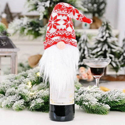 Christmas Decorations Christmas Wine Bottle Socks