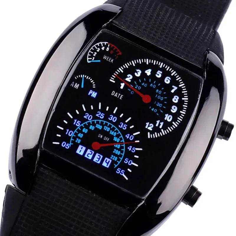 Creative aircraft electronic watch - www.Shopthatapp.com