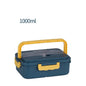 Microwave-Safe Stainless Steel Lunch Box for Work and School - www.Shopthatapp.com