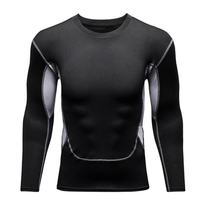 Men's Sports Quick-drying Long sleeve Workout Fitness T-shirt top - www.Shopthatapp.com