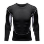 Men's Sports Quick-drying Long sleeve Workout Fitness T-shirt top - www.Shopthatapp.com
