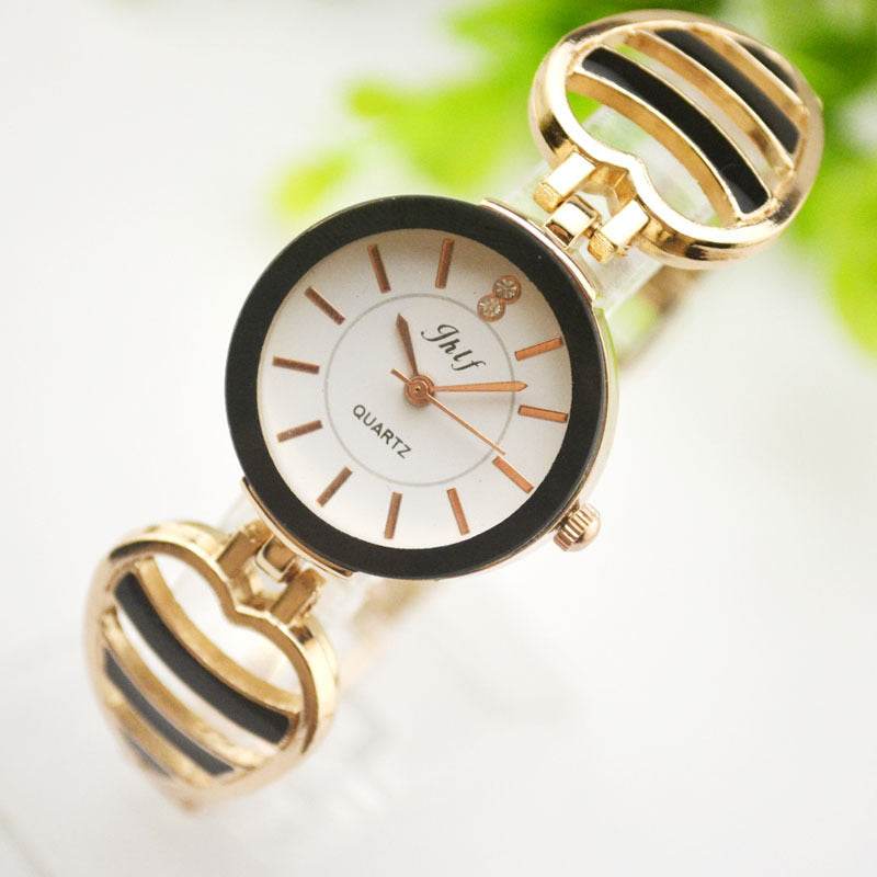 Waterproof bracelet quartz watch for ladies - www.Shopthatapp.com