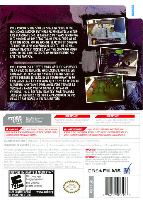 Beastly (usagé) - www.Shopthatapp.com