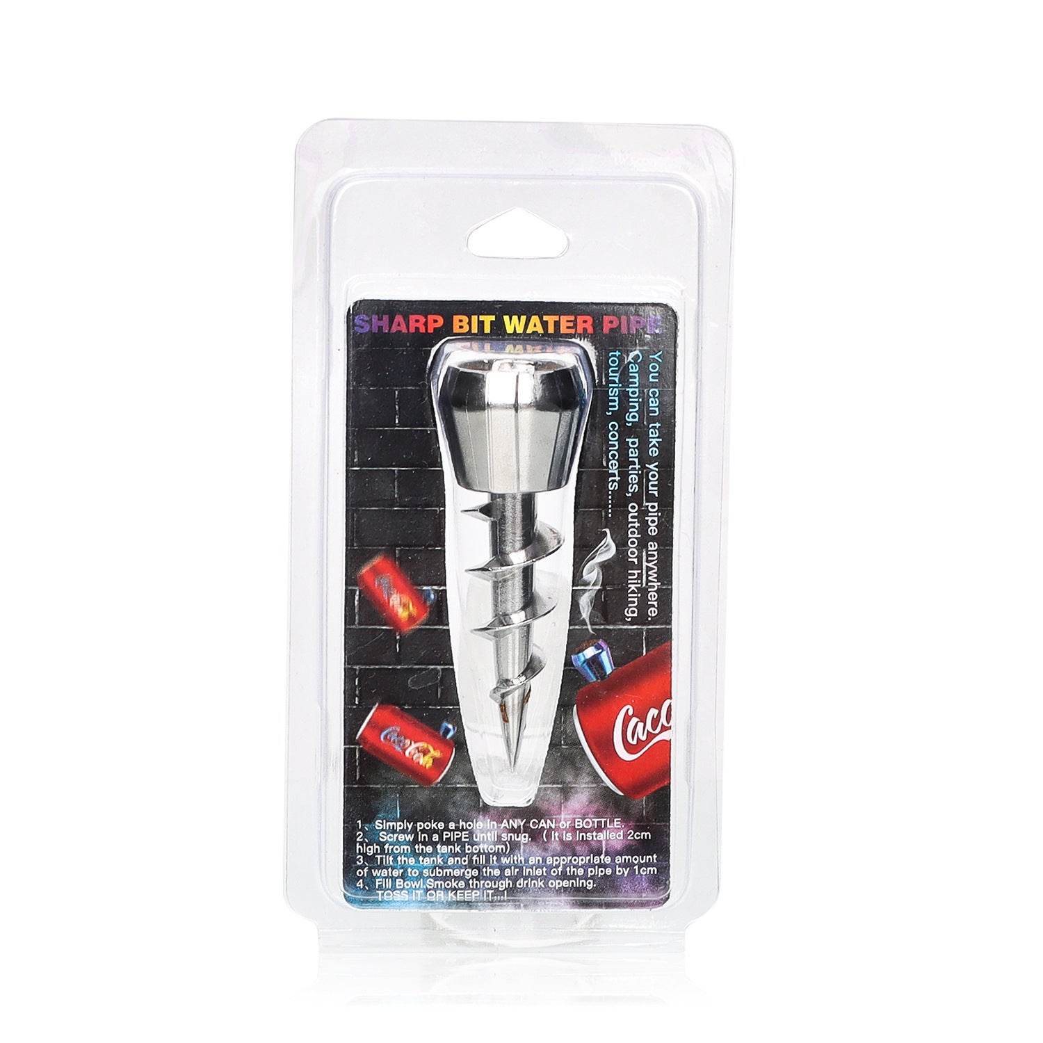 23mm Metal Screw Shape Hookah Metal Gun Head Accessories - www.Shopthatapp.com