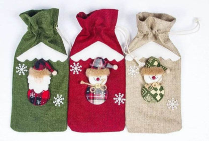 Christmas Decorations Christmas Wine Bottle Socks - www.Shopthatapp.com