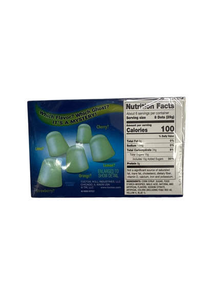 Tootsies Halloween Dots Ghost Mystery Flavours 170G -U.S Edition