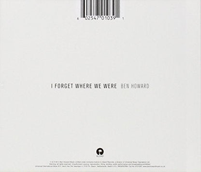 Ben Howard / I Forget Where We Were - CD (Used) - www.Shopthatapp.com