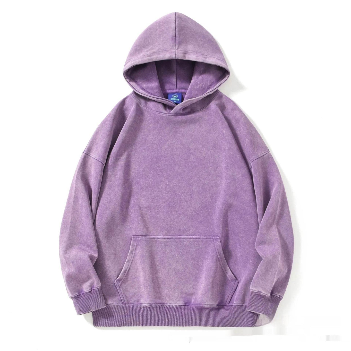 Unisex Teen Waxed Washed Distressed Hoodie Sweatshirt Pullover top - www.Shopthatapp.com