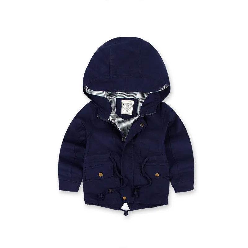 Children Cashmere Hoodie Windproof Winter jacket kids - www.Shopthatapp.com