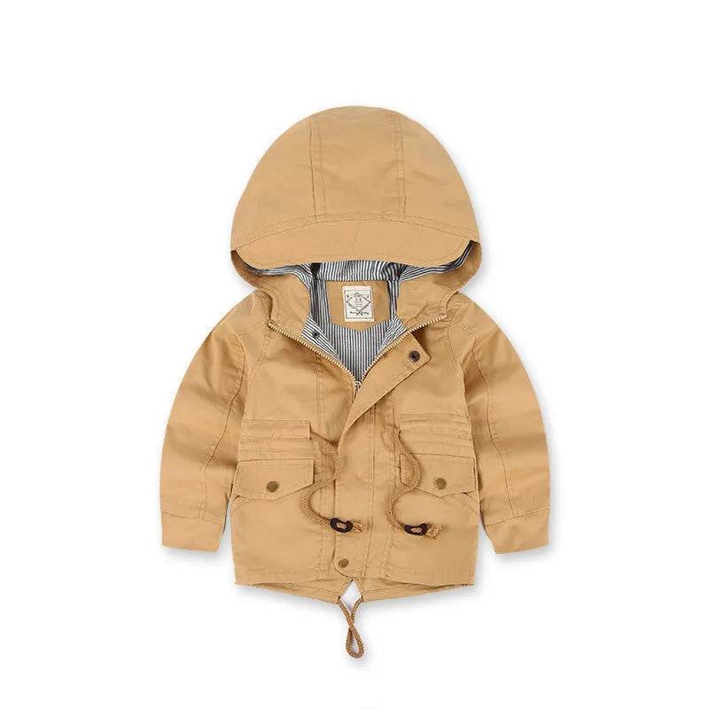 Children Cashmere Hoodie Windproof Winter jacket kids - www.Shopthatapp.com