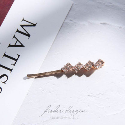 Rhinestone Bling hair clip women - www.Shopthatapp.com