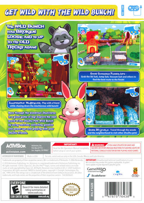 ZhuZhu Pets: Featuring The Wild Bunch (usagé) - www.Shopthatapp.com