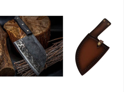 Stainless Steel Meat Cleaver Chef's Knife Cleaver - www.Shopthatapp.com