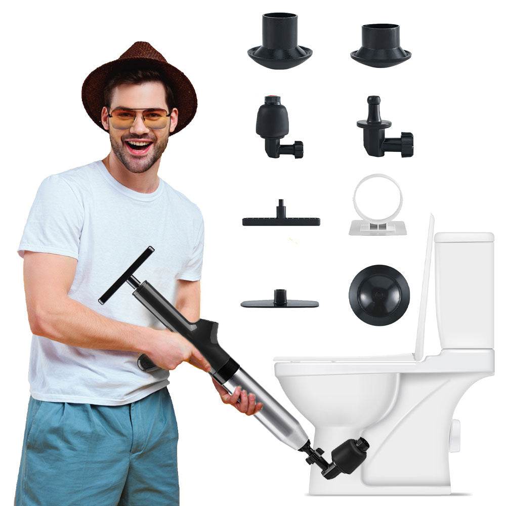 High Pressure Drain Opener Sink Floor waste Toilet pipe blockage unclog - www.Shopthatapp.com