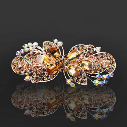 Rhinestone bow hair clip Accessories - www.Shopthatapp.com