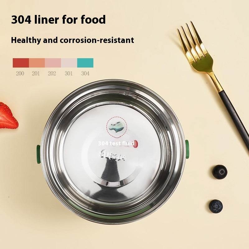 2 layer 304 Stainless Steel Thermal Insulated Lunch Container - www.Shopthatapp.com