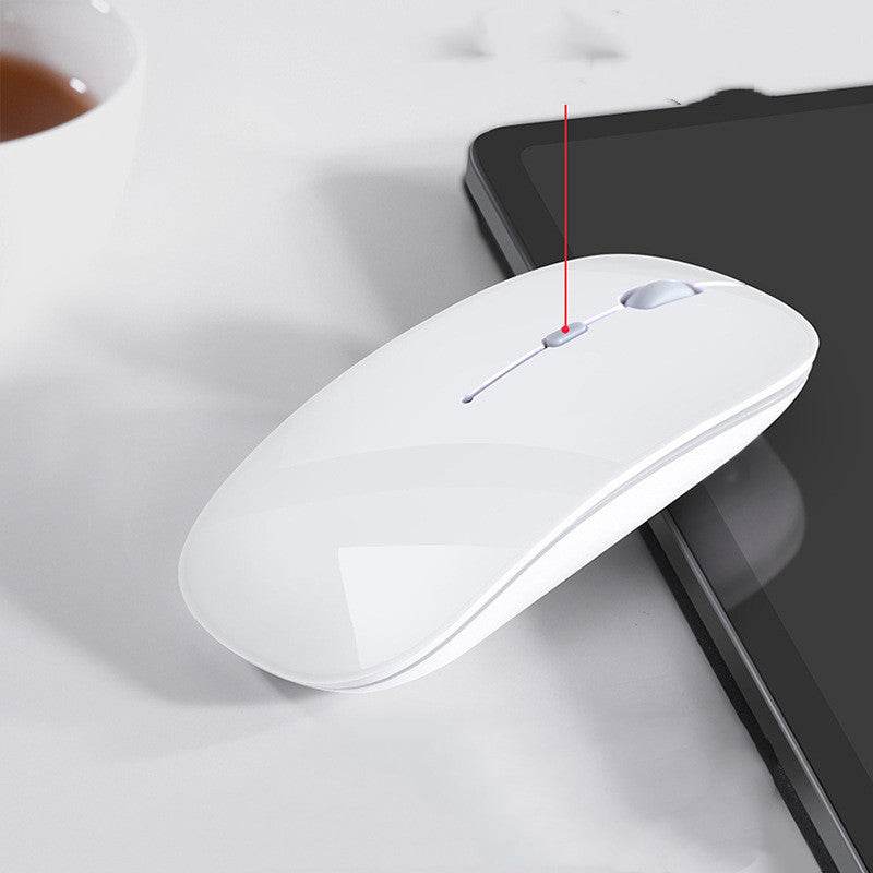 Compatible with Apple, Ipad Wireless Bluetooth Mouse For Rechargeable Laptop - www.Shopthatapp.com