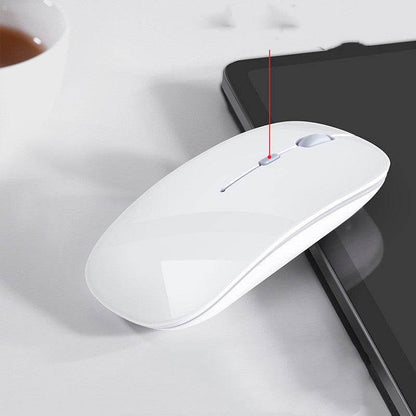 Compatible with Apple, Ipad Wireless Bluetooth Mouse For Rechargeable Laptop - www.Shopthatapp.com