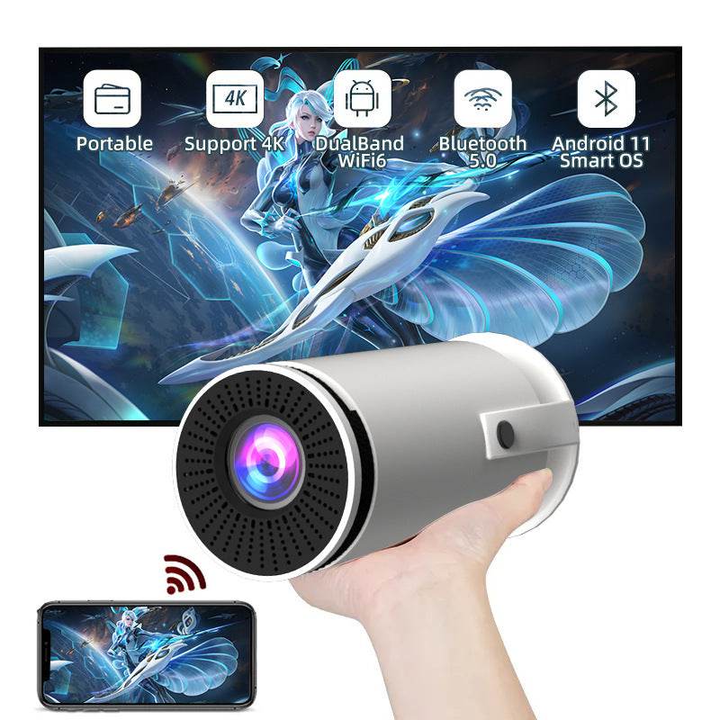 Barrel Machine Hy300 Smart AnzhuoHD Projection Screen Home Recommend Projector - www.Shopthatapp.com