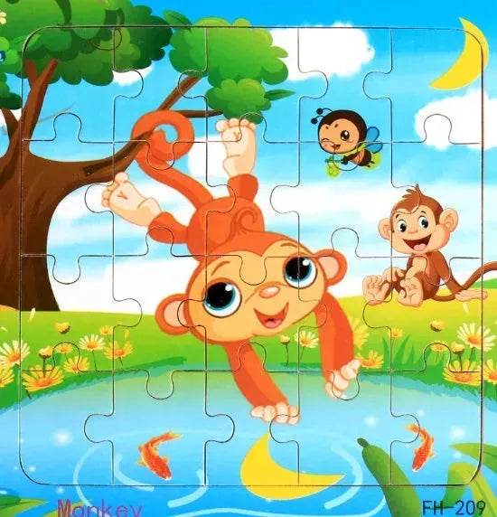 Wooden jigsaw puzzle toy - www.Shopthatapp.com