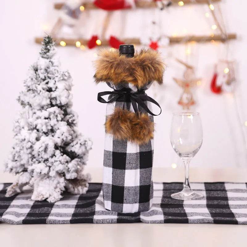 Christmas Decorations Christmas Wine Bottle Socks - www.Shopthatapp.com