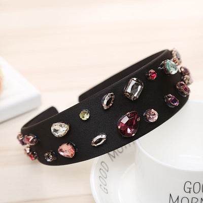 Headband Pearl Rhinestone Hair Accessories - www.Shopthatapp.com