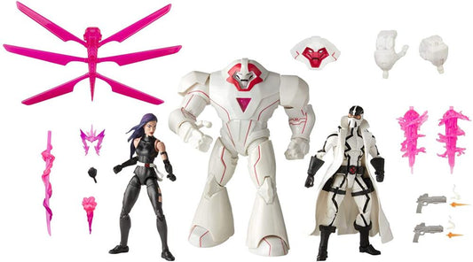 X-Men Marvel Legends Psylocke, Nimrod, and Fantomex Pack of 3 Figures - www.Shopthatapp.com