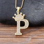 Letter Pendant with Chain - Gold - www.Shopthatapp.com