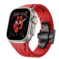 Watch Class Fluororubber Silicone Watch  Strap - www.Shopthatapp.com