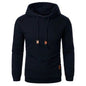 Men's Jacquard Sweatshirt Long-sleeved Hoodie Warm Color  Sports Pullover Top - www.Shopthatapp.com