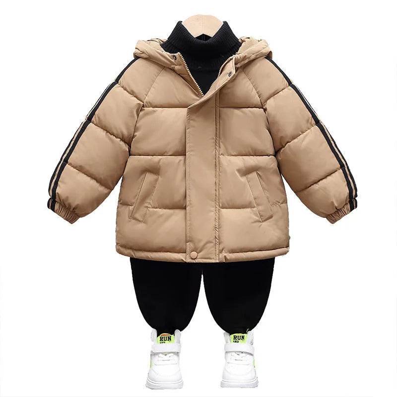 Children's Cotton Clothes Thickened Fall Winter Coat - www.Shopthatapp.com