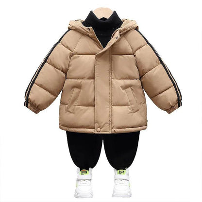 Children's Cotton Clothes Thickened Fall Winter Coat - www.Shopthatapp.com