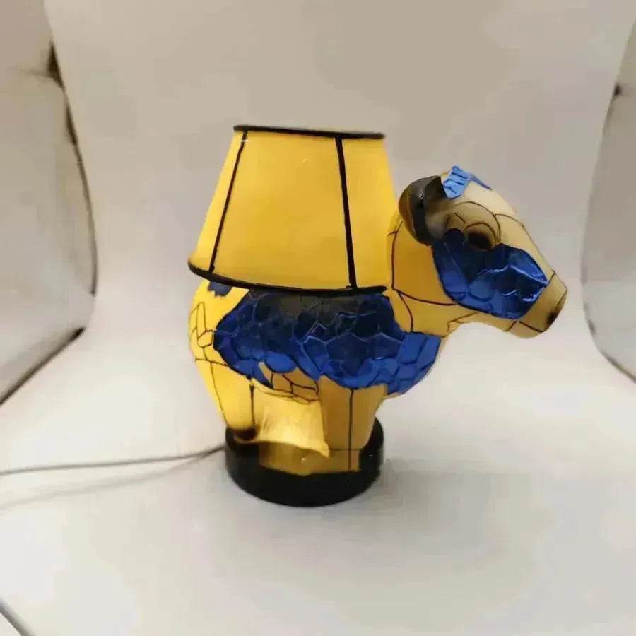 Beautiful Cow Table Lamp Bedside Table Lamp With USB Bedside Lamp For Living Room Bedroom Dormitory Bra Ornament - www.Shopthatapp.com