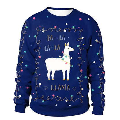 Christmas Element Men's And Women's Round Neck Sweater - www.Shopthatapp.com