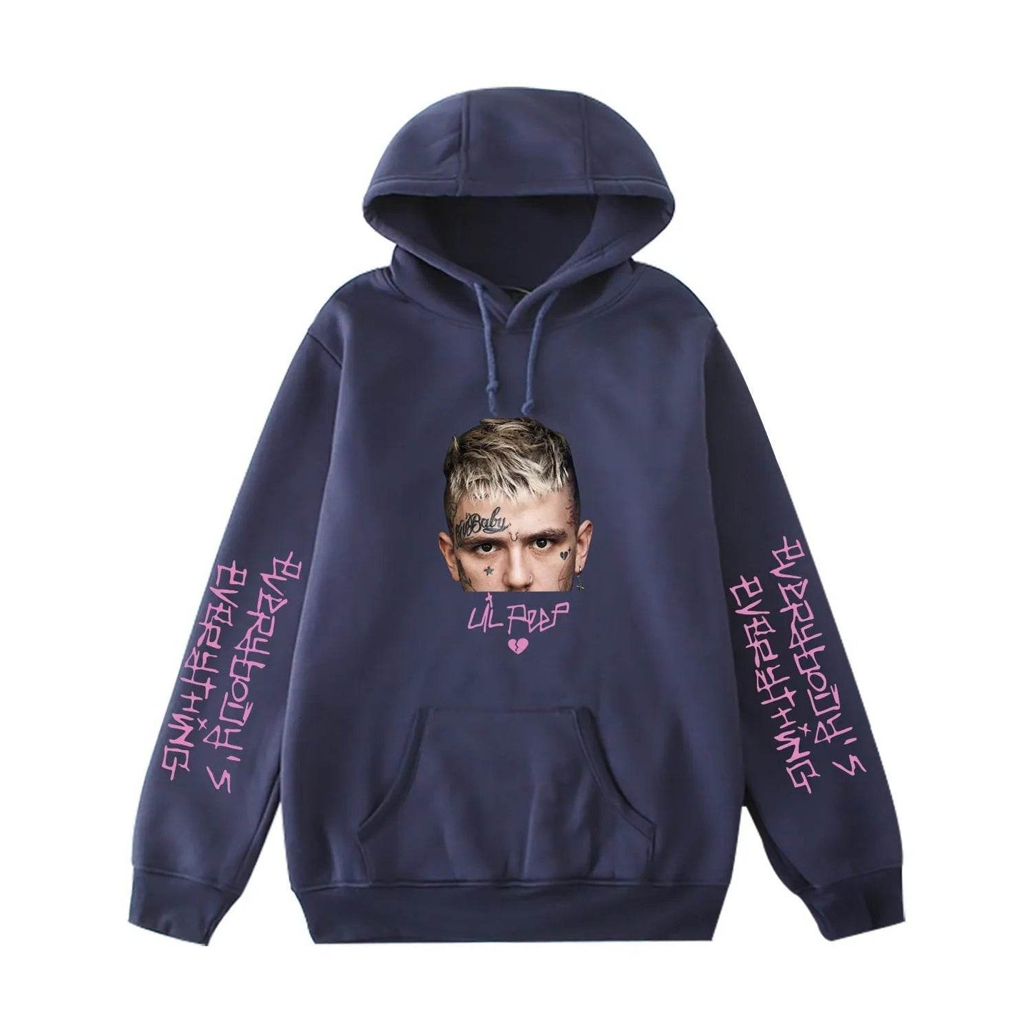 Lil Peep Drawstring Hooded Sweatshirt Pullover Pocket Unisex Hoodie - www.Shopthatapp.com