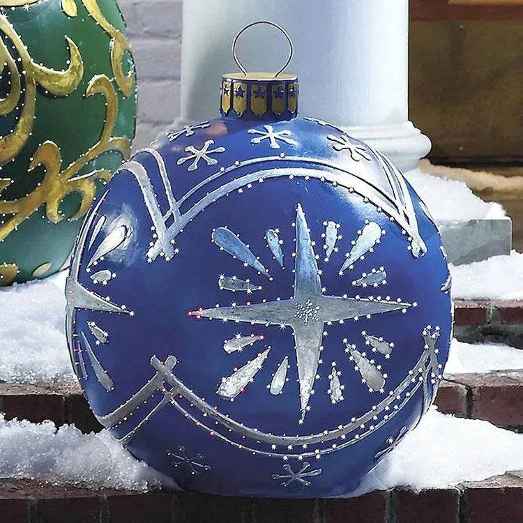 Christmas Ornament Holly Ball Outdoor Tree Decoration Christmas Balls for Yards - www.Shopthatapp.com