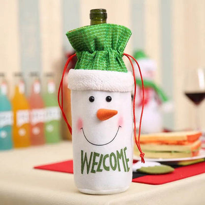 Christmas Decorations Christmas Wine Bottle Socks - www.Shopthatapp.com