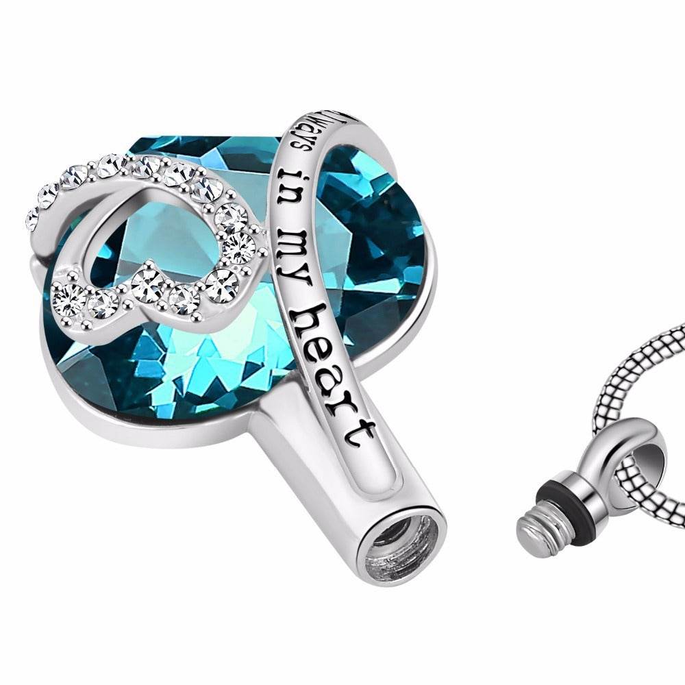 Crystal Heart Pendant - www.Shopthatapp.com